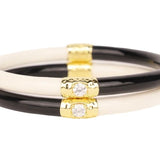 BLACK/IVORY YIN & YANG ALL WEATHER BANGLES® (AWB®)