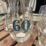 Summer Stemless Wine Glasses