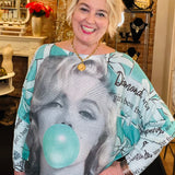 Bubble Gum Marilyn Monroe Sweater