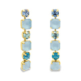 Tova - Poppy Earrings in Fairy Dust/Ultra Baby Blue