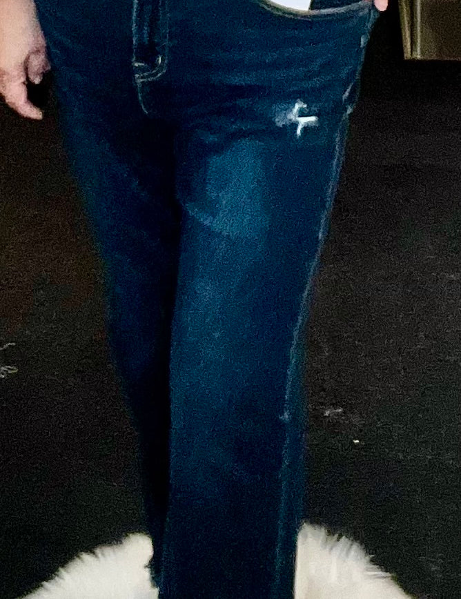 It's a High Rise Crop Flare Denim Thing!