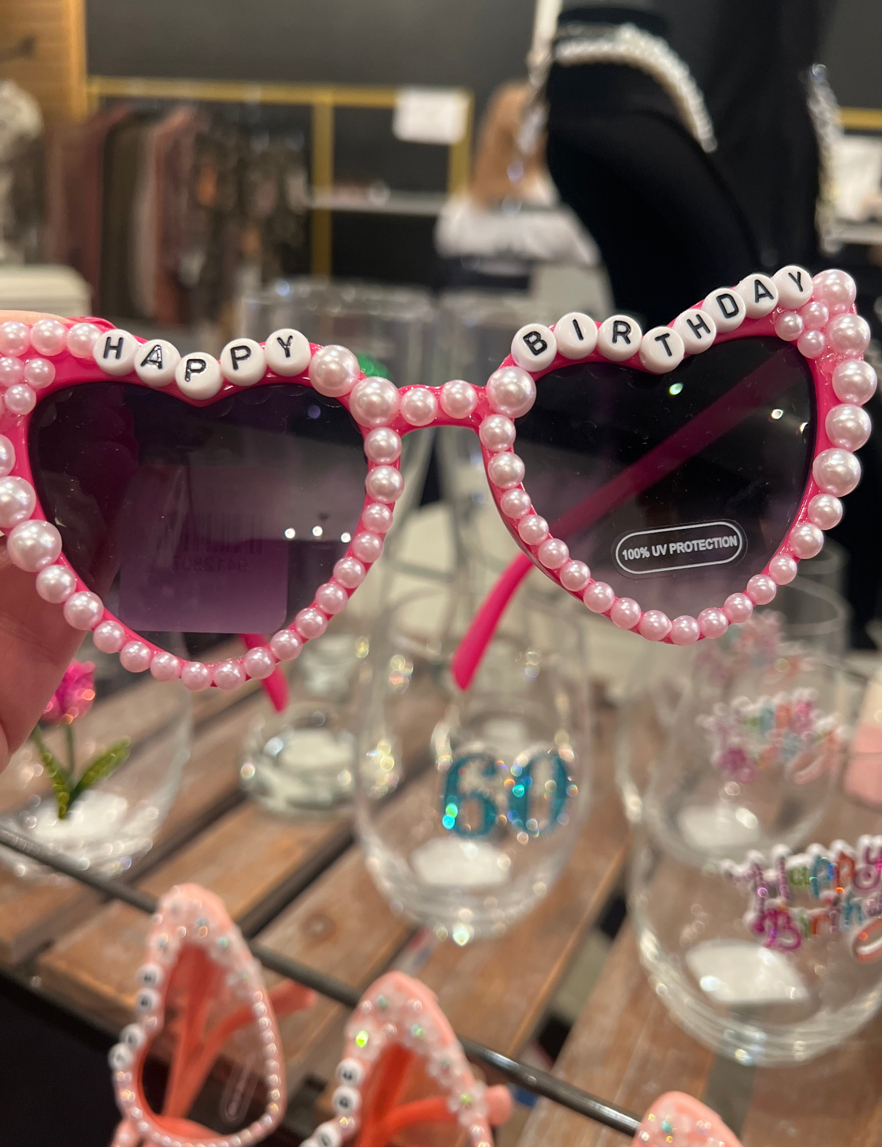 *Happy Birthday Pearl Sunglasses