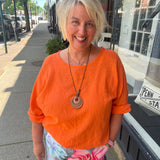 Beat The Heat Linen Top