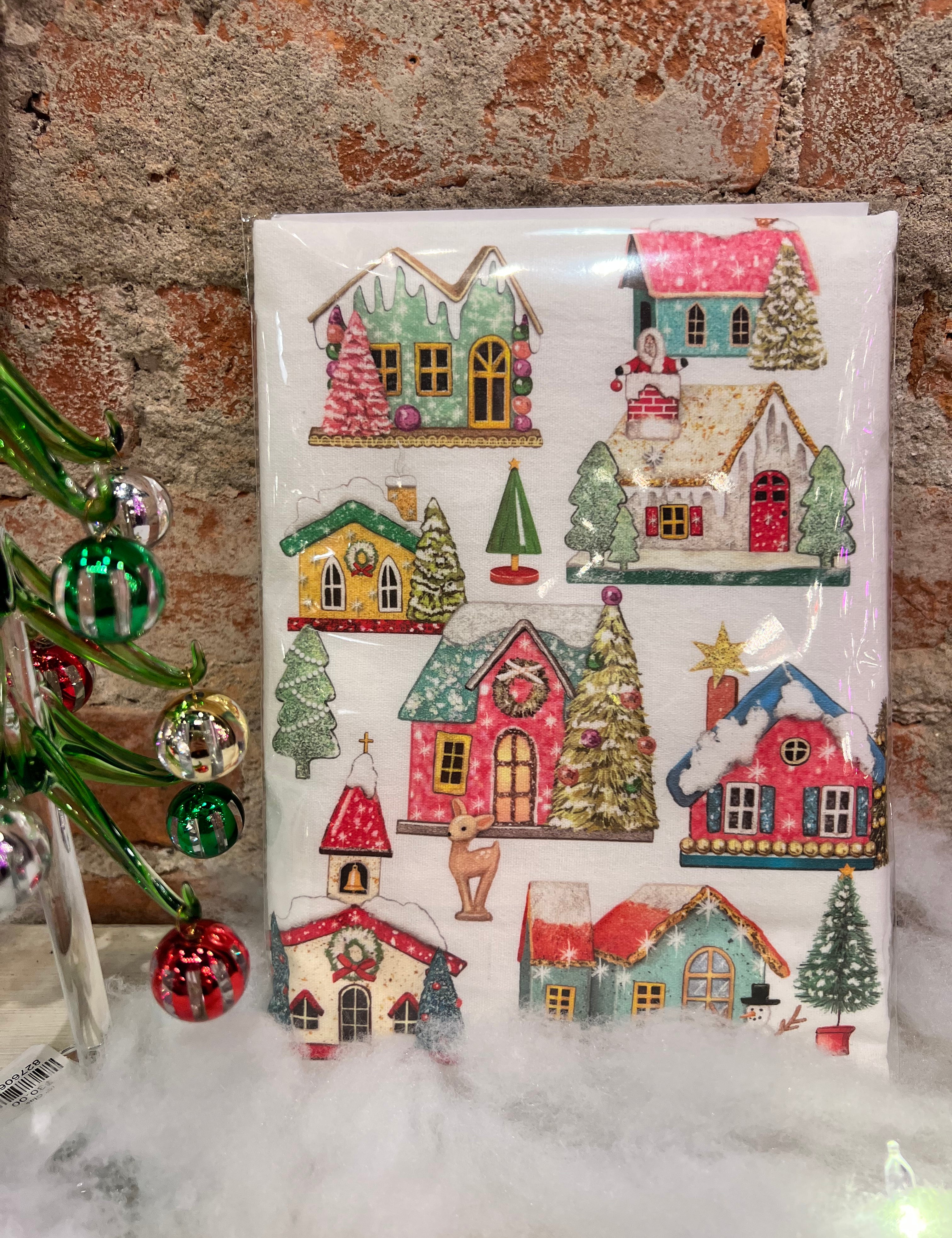 Vintage Christmas Flour Sack Towels