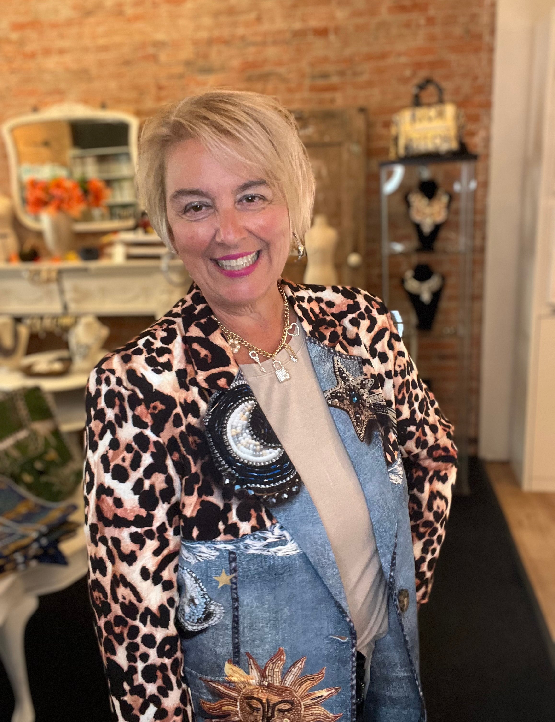 Wild About Denim Blazer