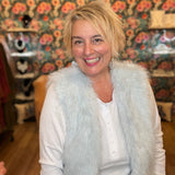 Sparkle Fur Vest