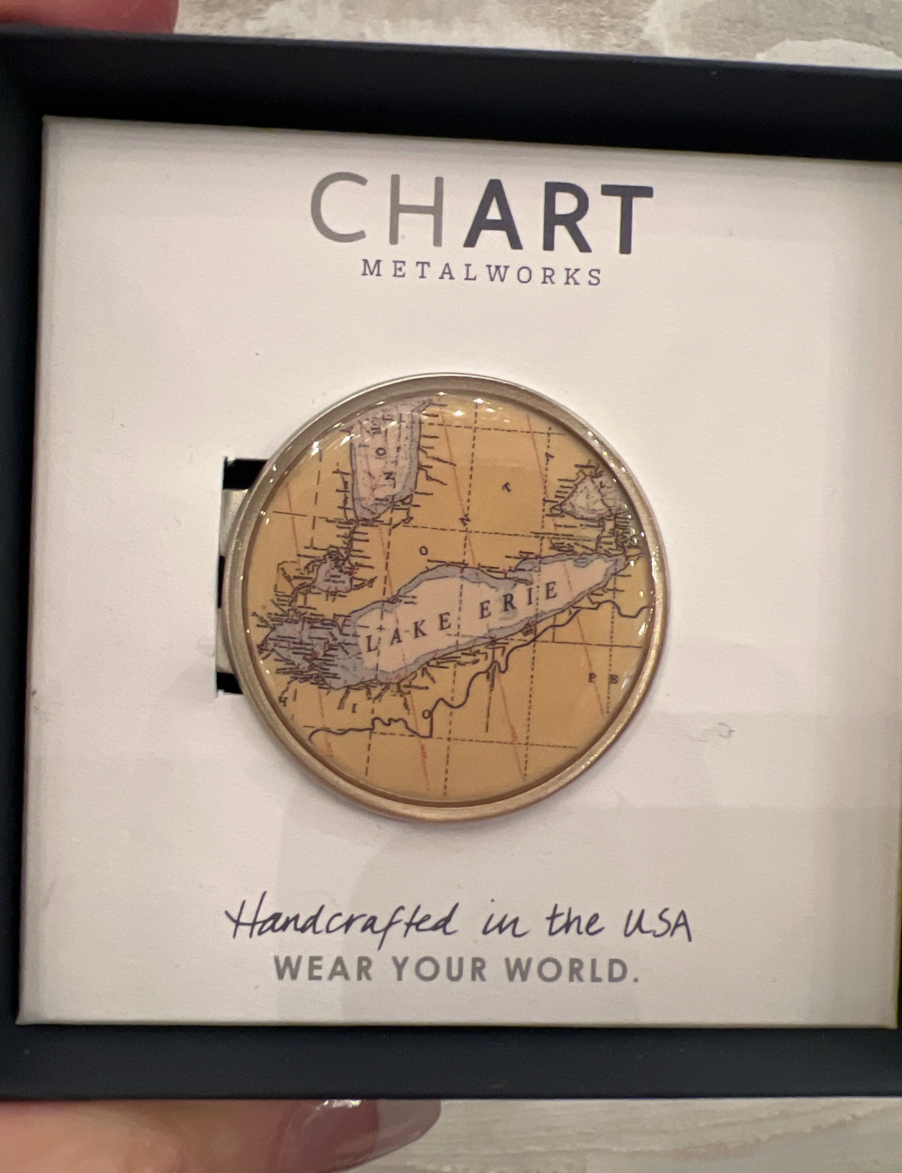 **Chart- Lake Erie Money Clip