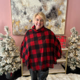 Misty Mountain Plaid Poncho