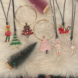 Large Christmas Pendant Necklace