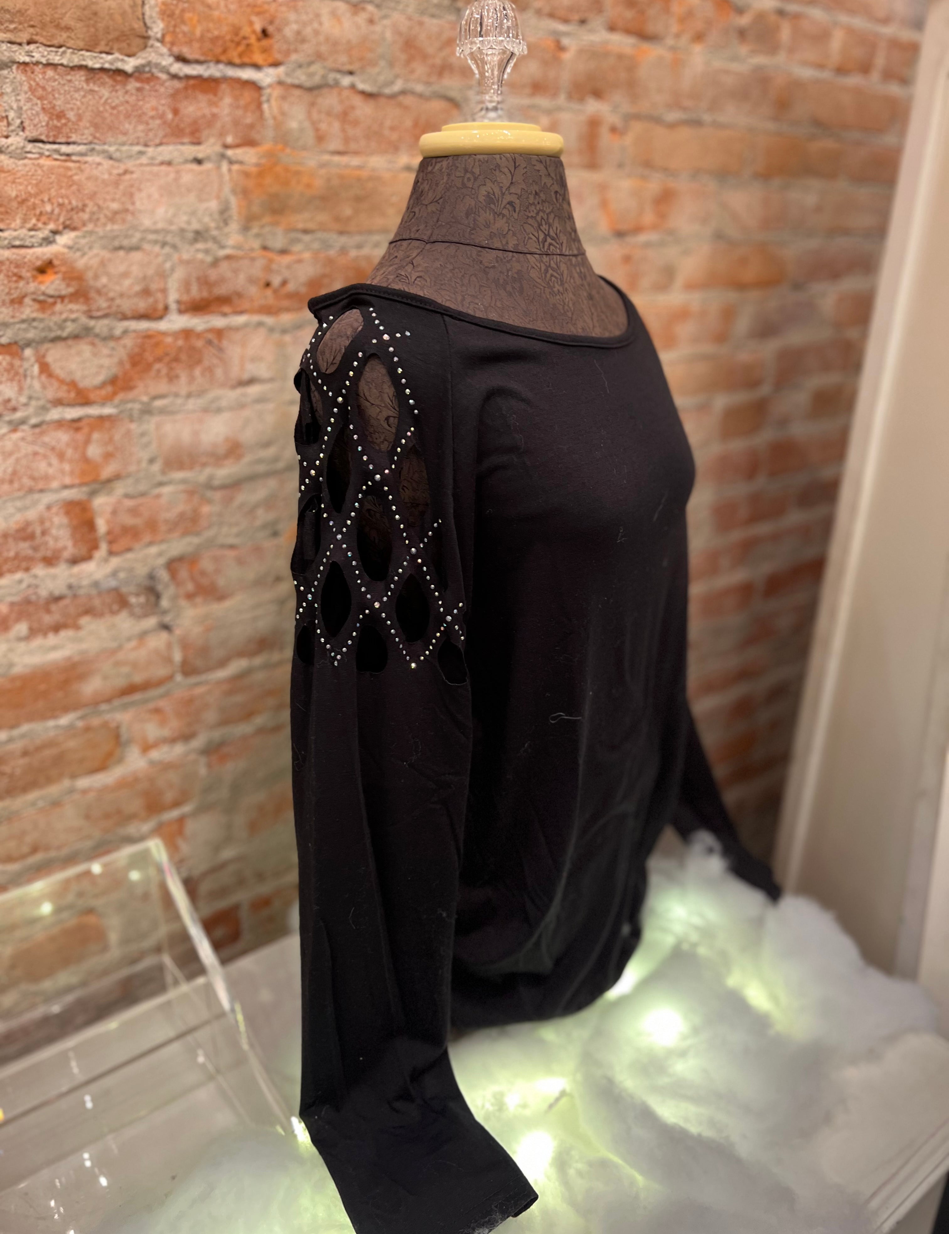 Bling Baby Laser Cut Top