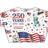 Pre-Order - 250 Years Celebration with Stars Light Weight Sweater