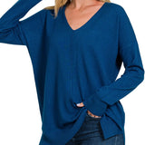 Classic Front Seam Sweater