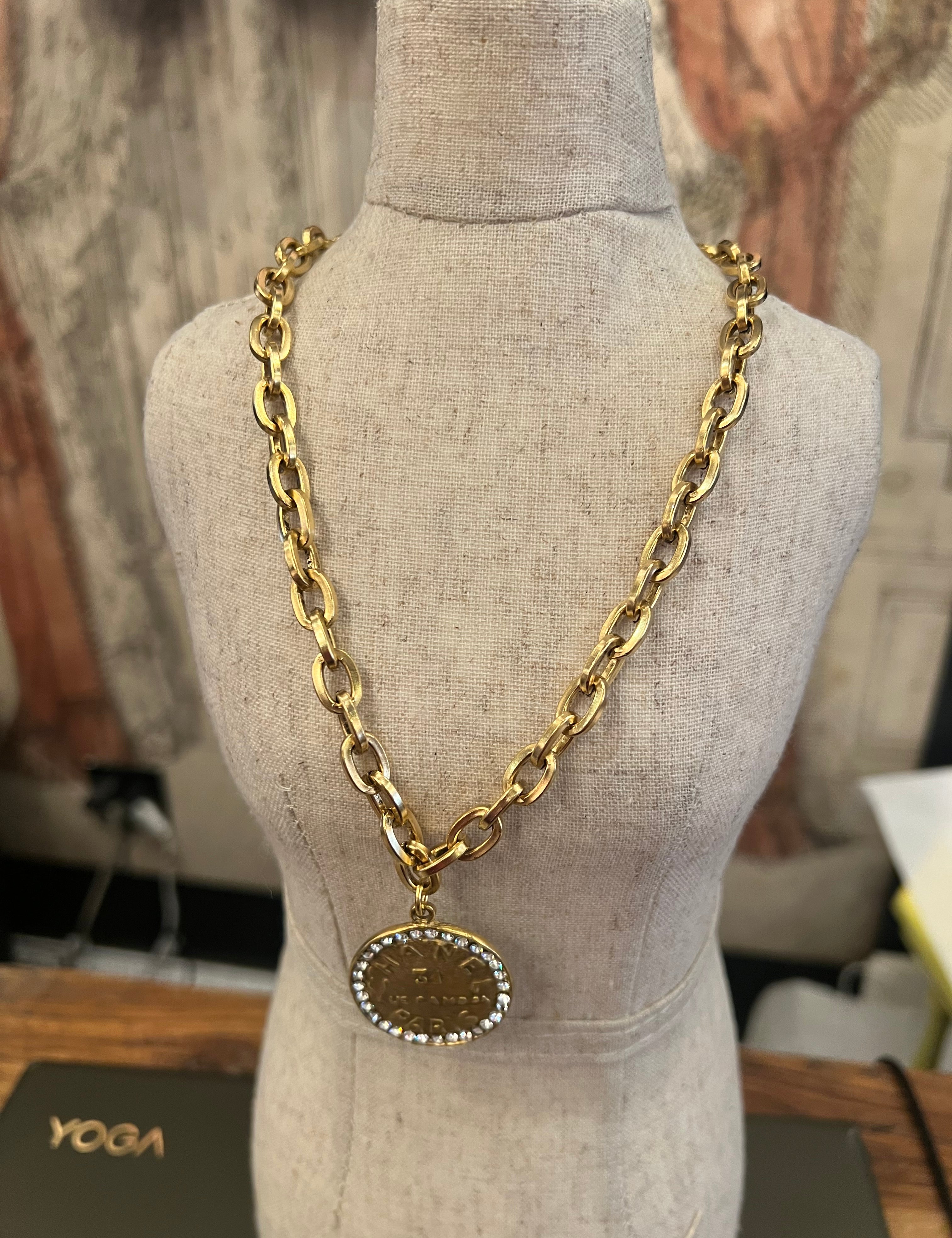 31 Rue Cambon Paris Coin Necklace