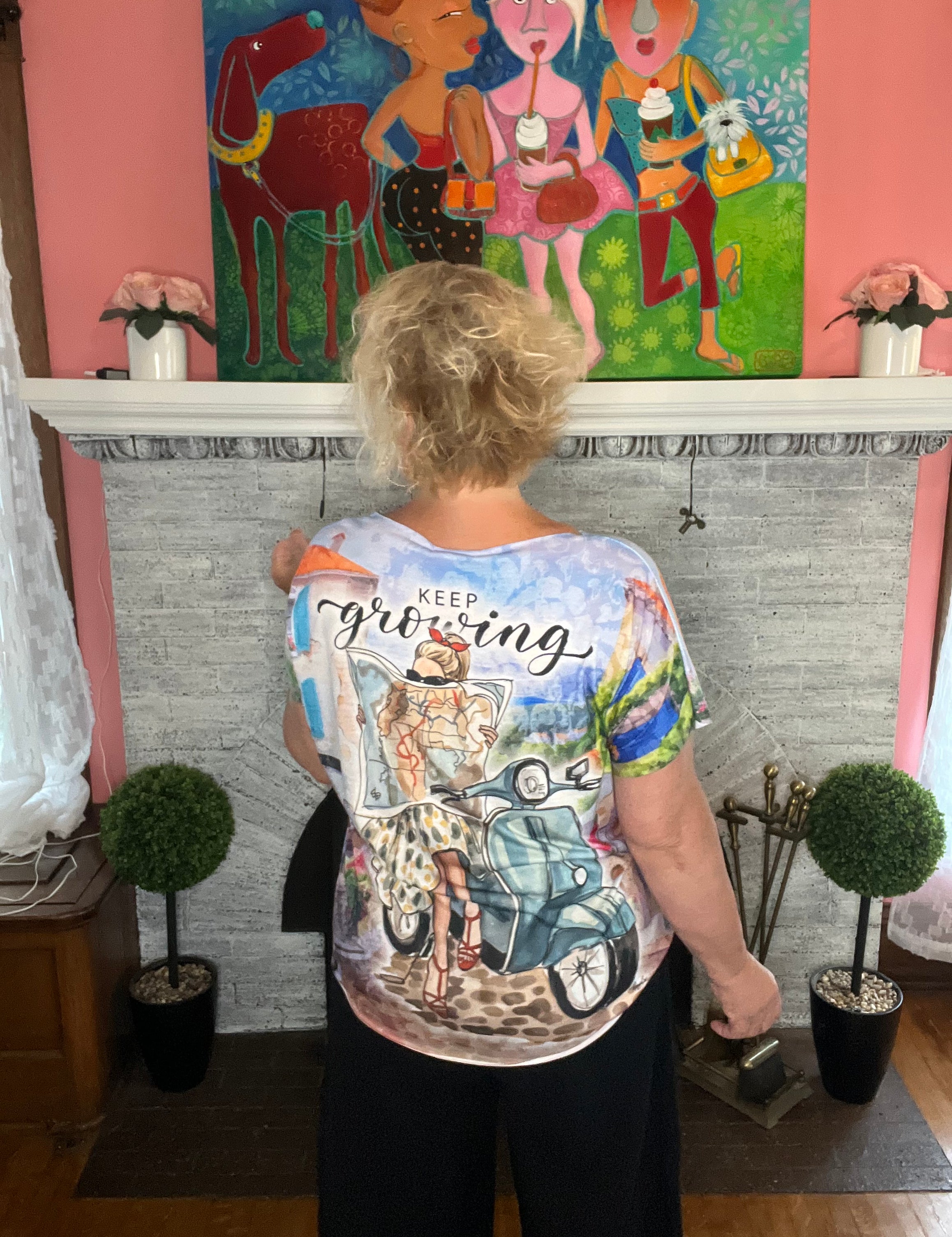 Keep Growing Slouchy Tee