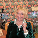 Bold Velvets Contrast Top