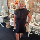 Life Goes On Grommet Dress