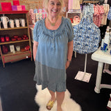 Love Somebody Chambray Dress