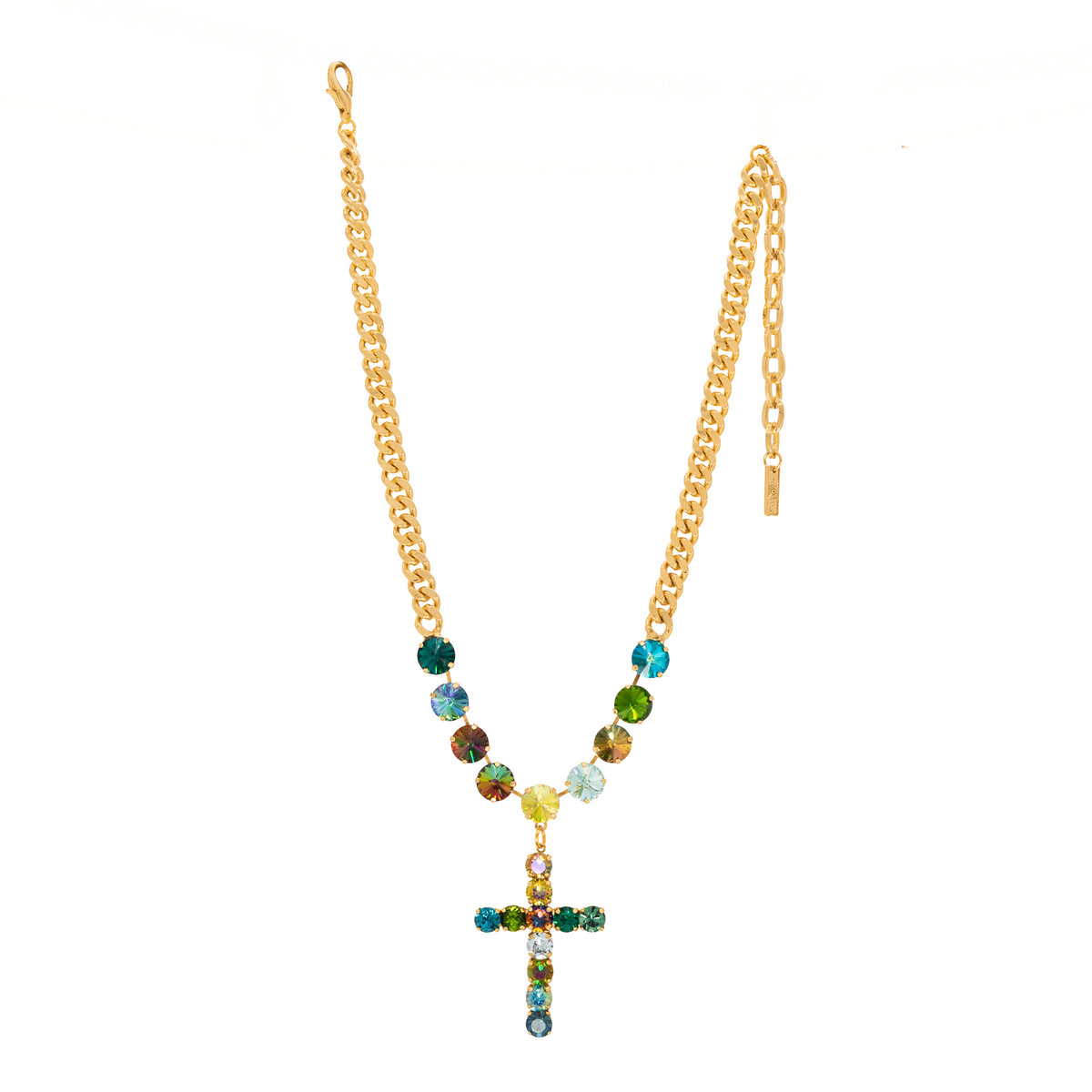 SOFITELLA NECKLACE IN GREEN MIX