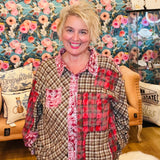 Mulberry Lane Plaid Top