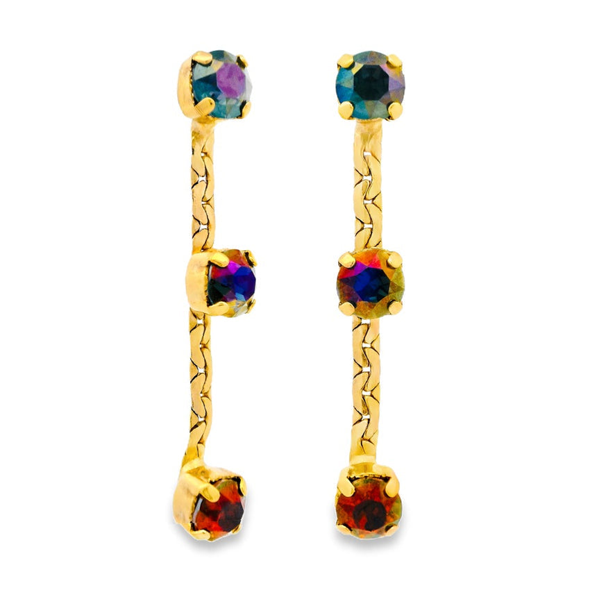 Tova Mini Lilith Earrings in Midnight Express
