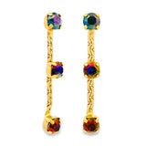 Tova Mini Lilith Earrings in Midnight Express
