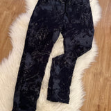 Swirl Glitter Print Jegging