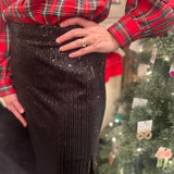 Evening Sparkle Sequins Skirt