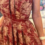 Mystical Evening Strapless Dress