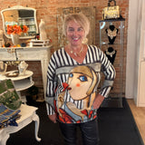 Pucker Up Brushed Sweater