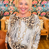 Wild Chains Shimmer Sweater