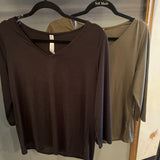 *Signature V-Neck Top