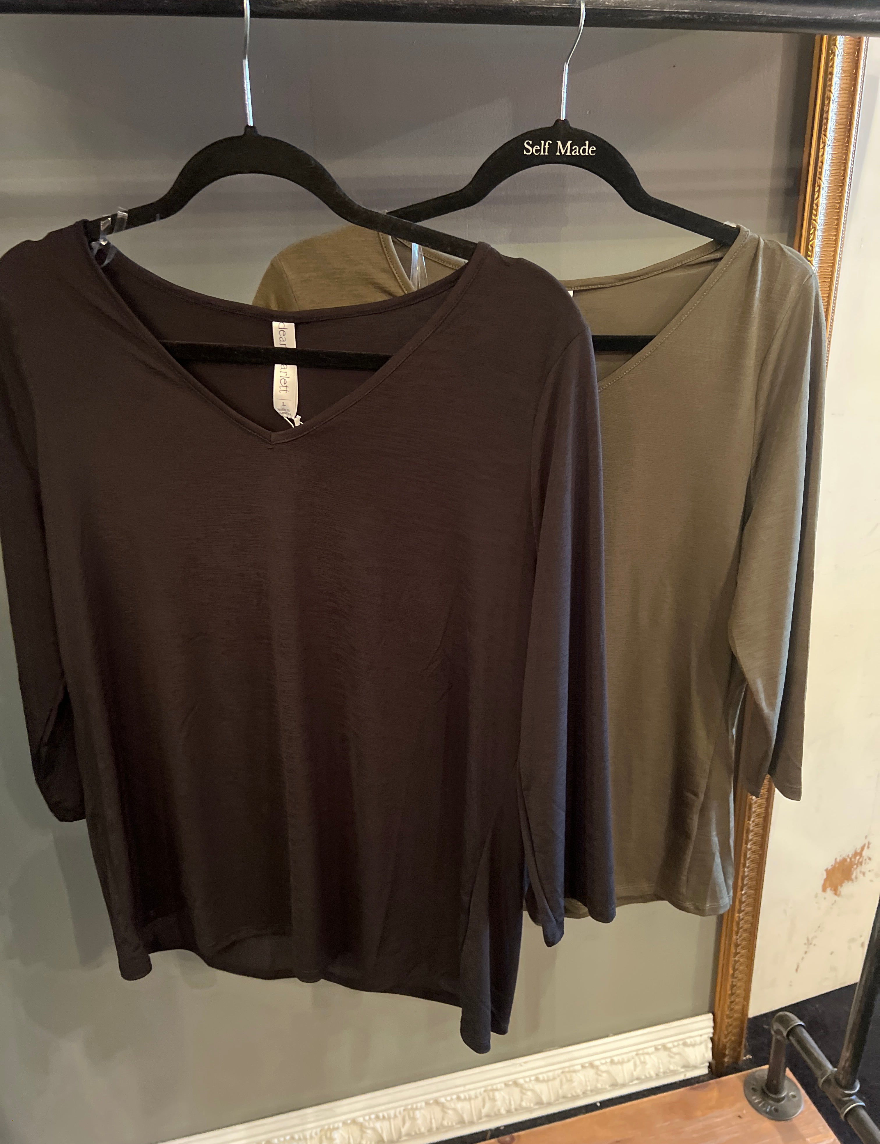 *Signature V-Neck Top