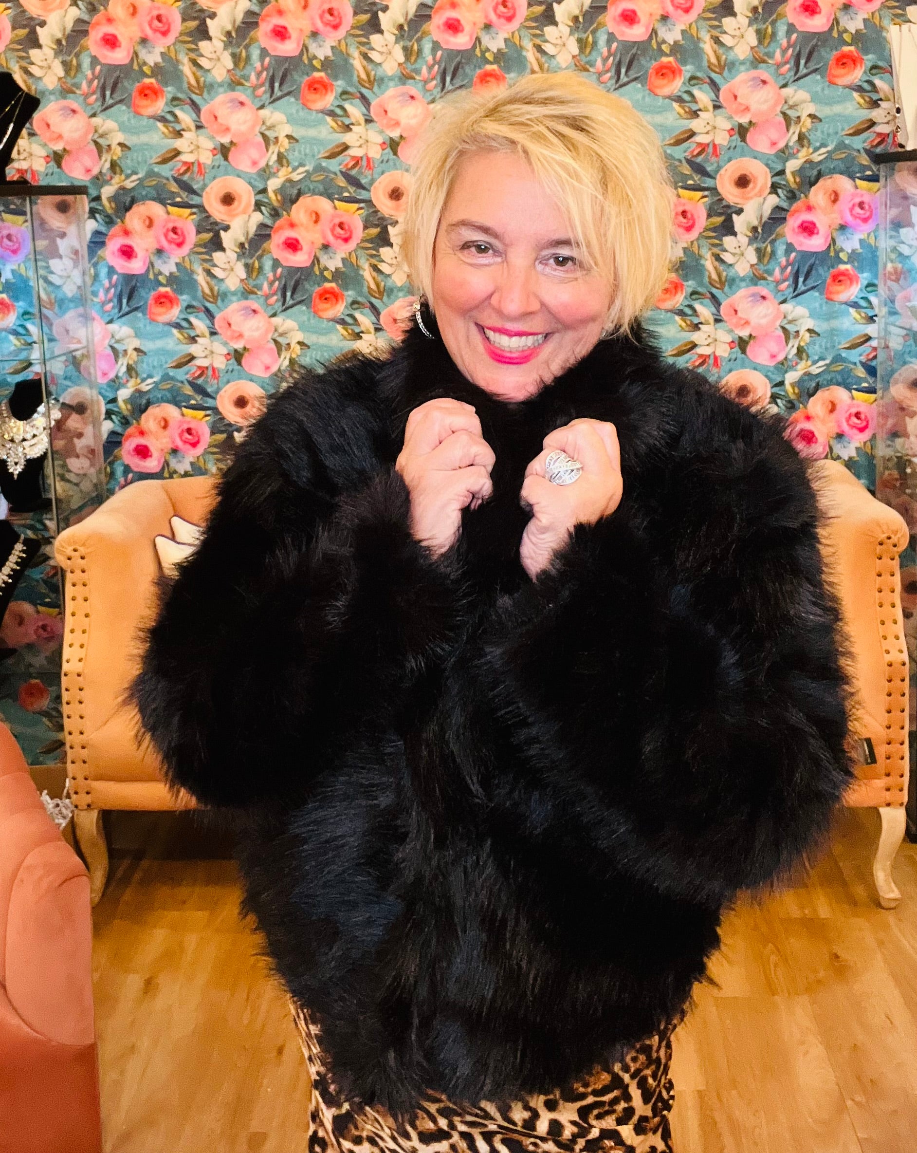 Stay Chic Faux Fur Jacket