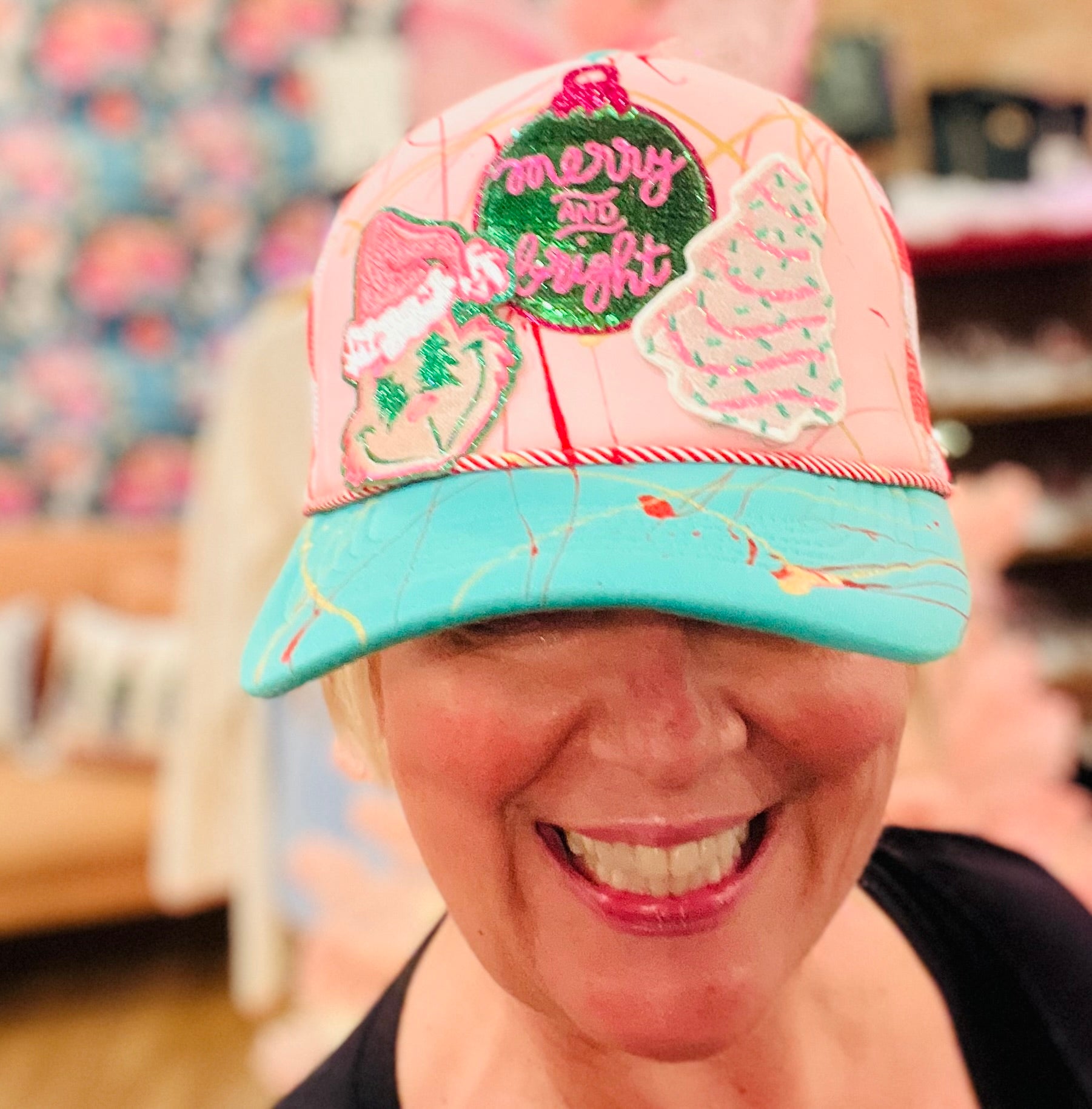 Boujee Custom Holiday Trucker Hats