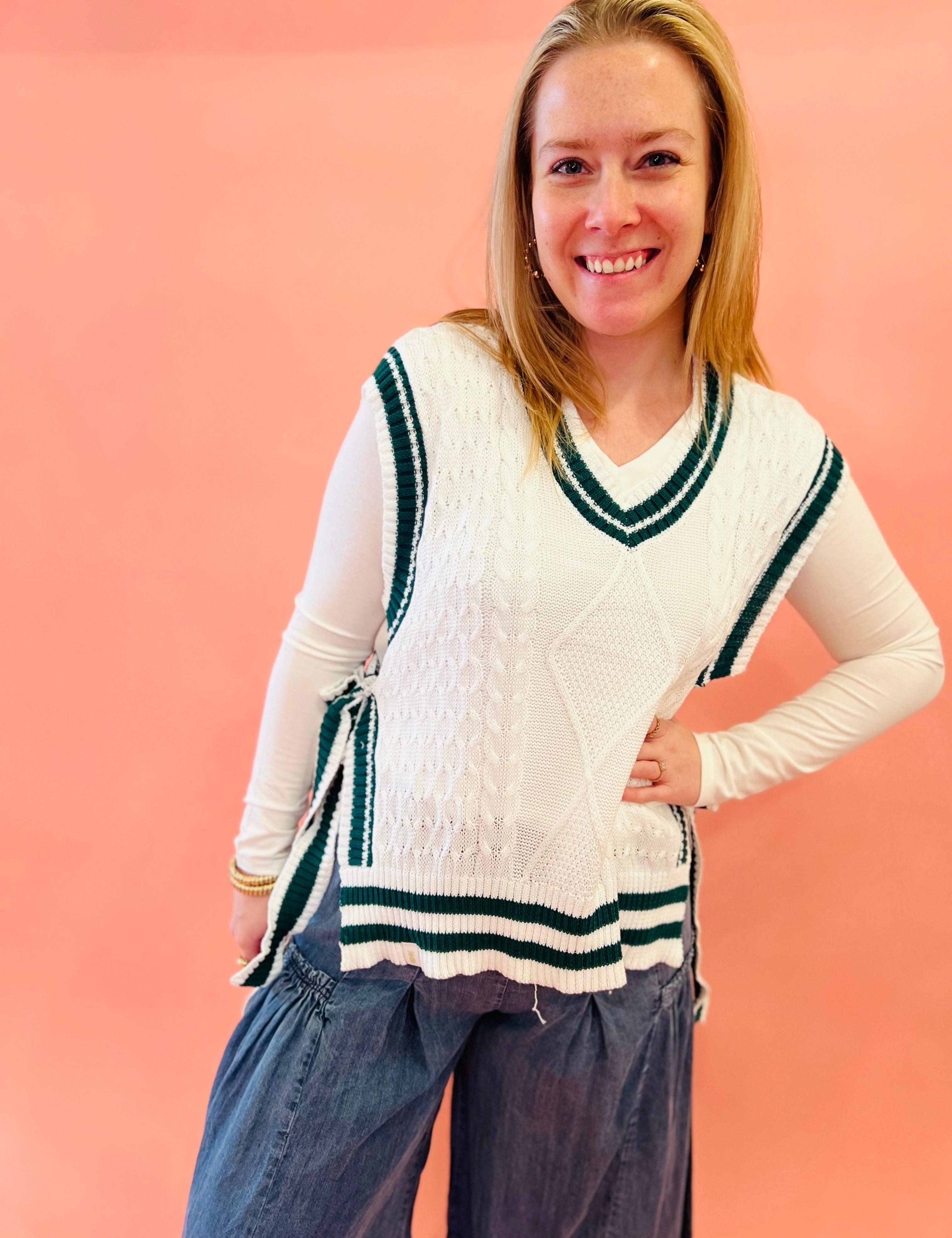 Simply Southern - Jules Side Tie Sweater