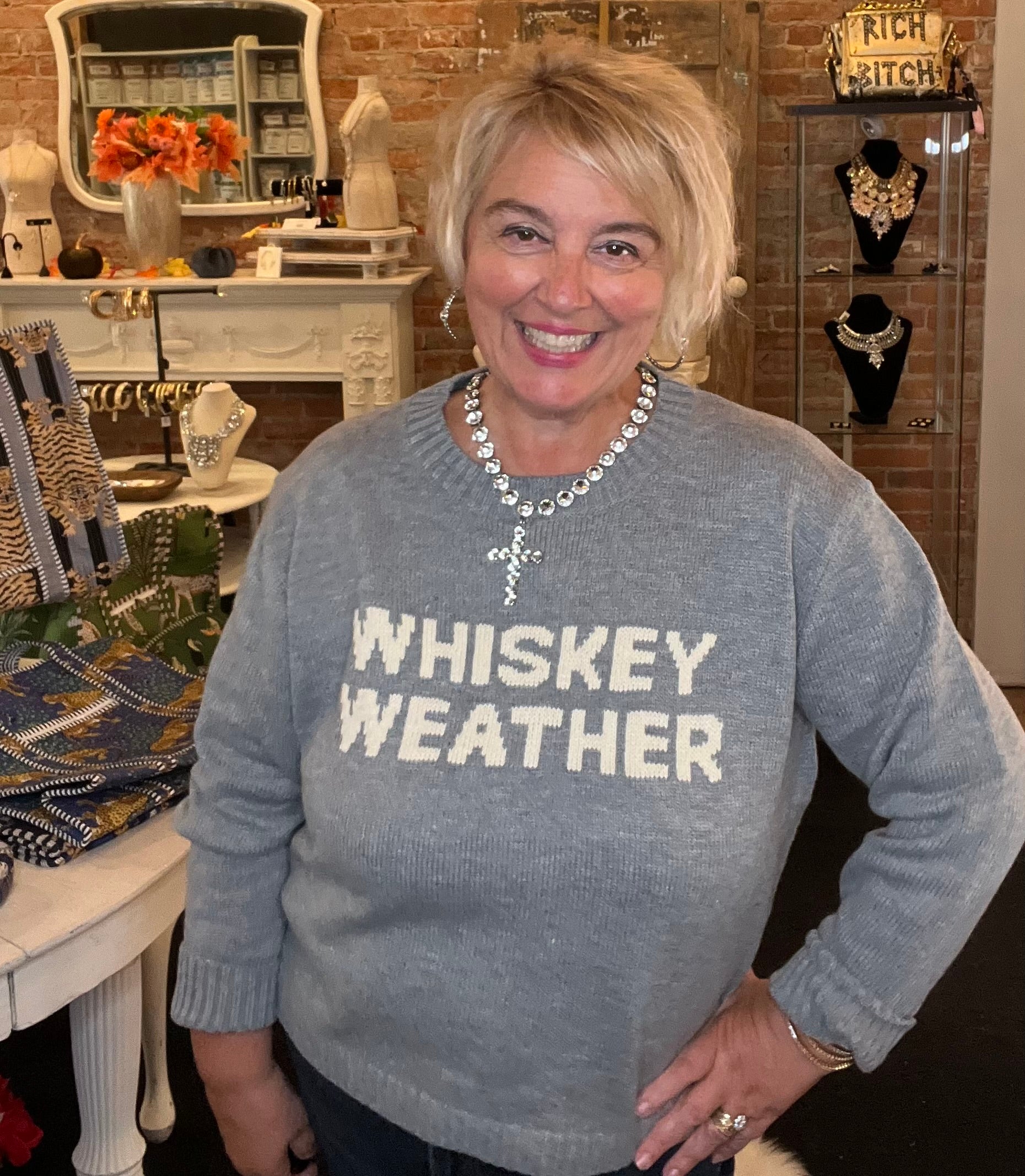 Whiskey Weather Sweater