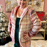 **Toasty Warm Plaid Sherpa Jacket