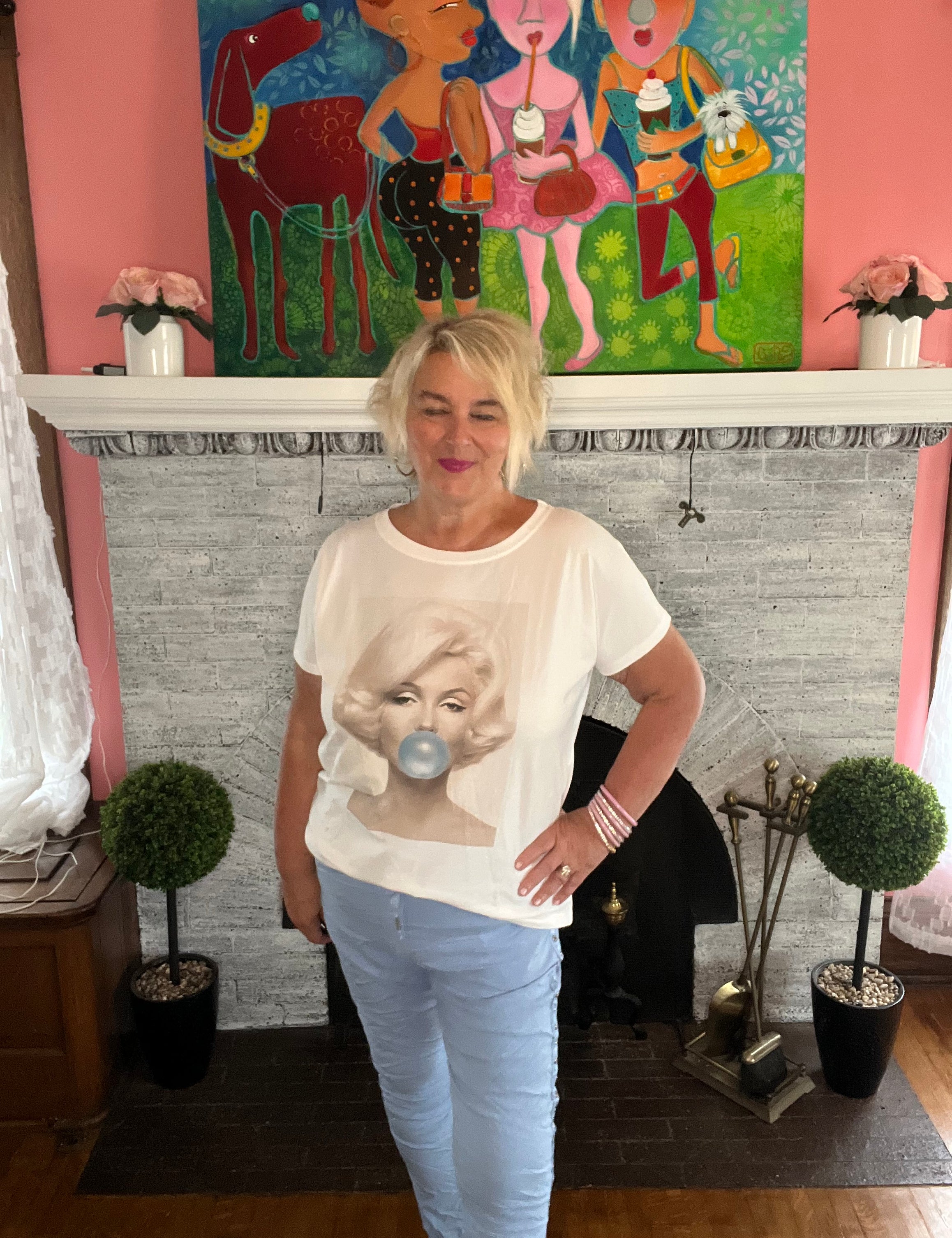 Bubblegum Marilyn Monroe Tee