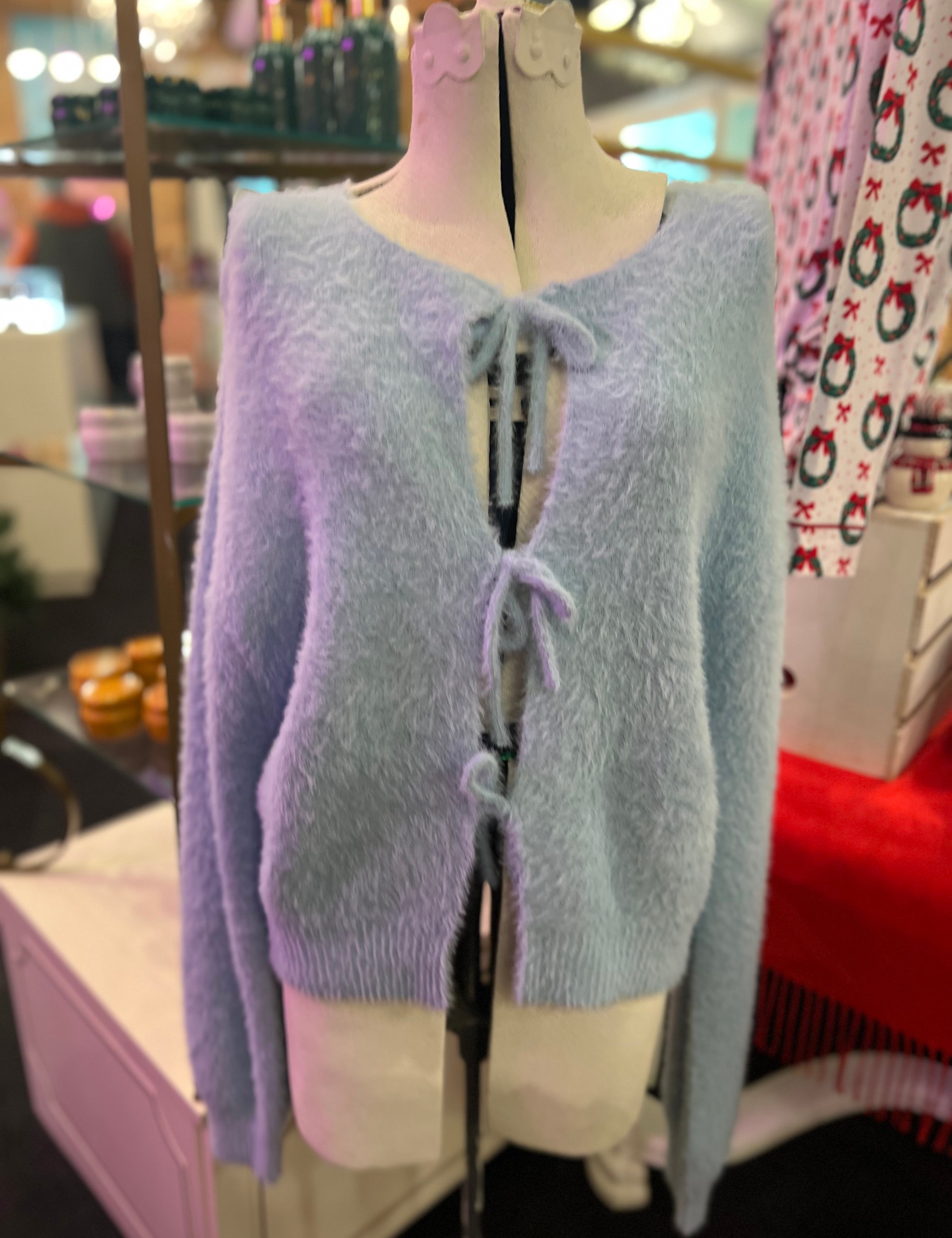 Icy Days Fuzzy Sweater