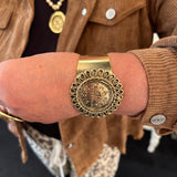 Vintage Rue 31 Coin Cuff