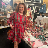 Tartan Babe Button Down Dress