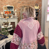 Feeling Alright Patchwork Jacket