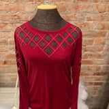 Dazzling Jewels Laser Cut Top