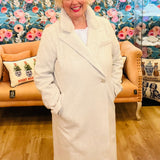 Cozy Cream Long Coat