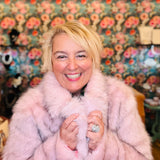 Blushing Beauty Faux Fur Coat