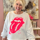 Lip Gloss Italian Sweatshirt