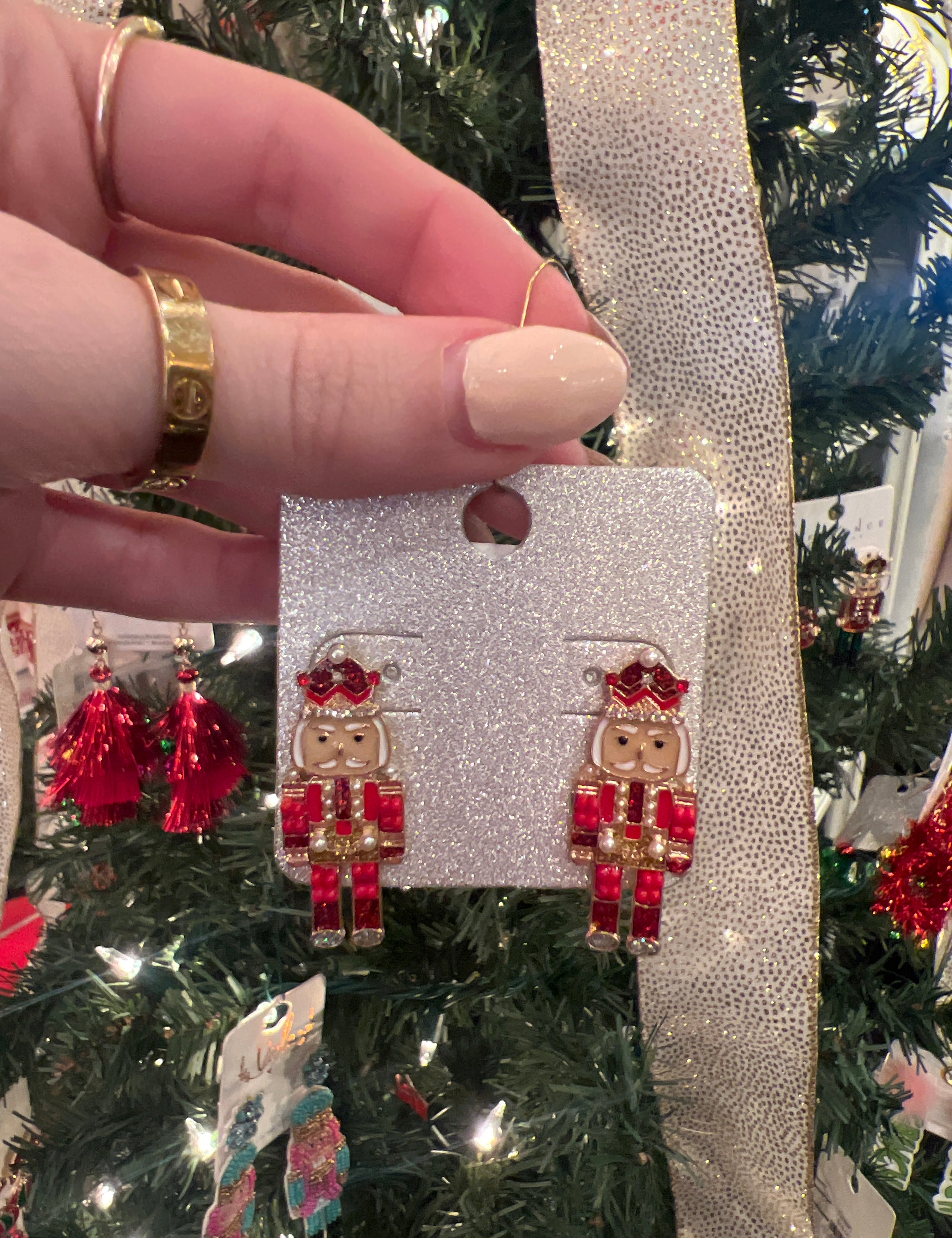 Jolly Nutcracker Earrings