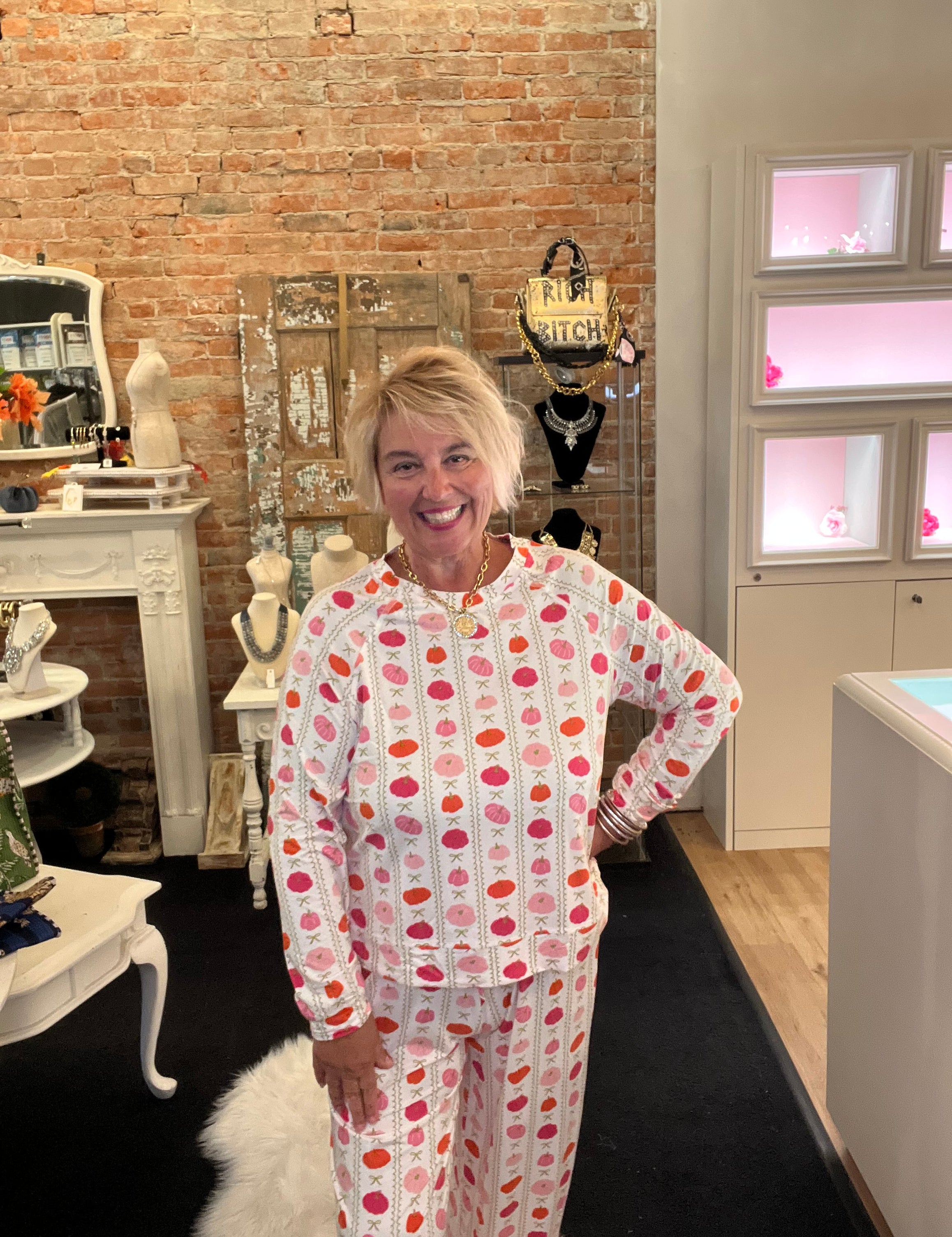 Annie Little Pumpkins Pajama Set