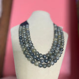 Magnetic Beaded Statement Necklace