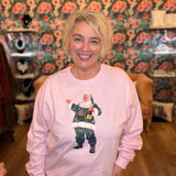 Designer Inspired Santa Long Sleeve